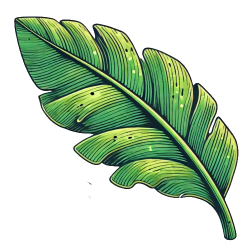 Bananenblatt