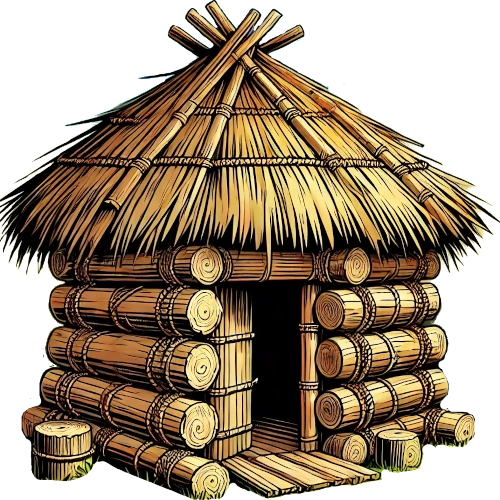 Holzhütte